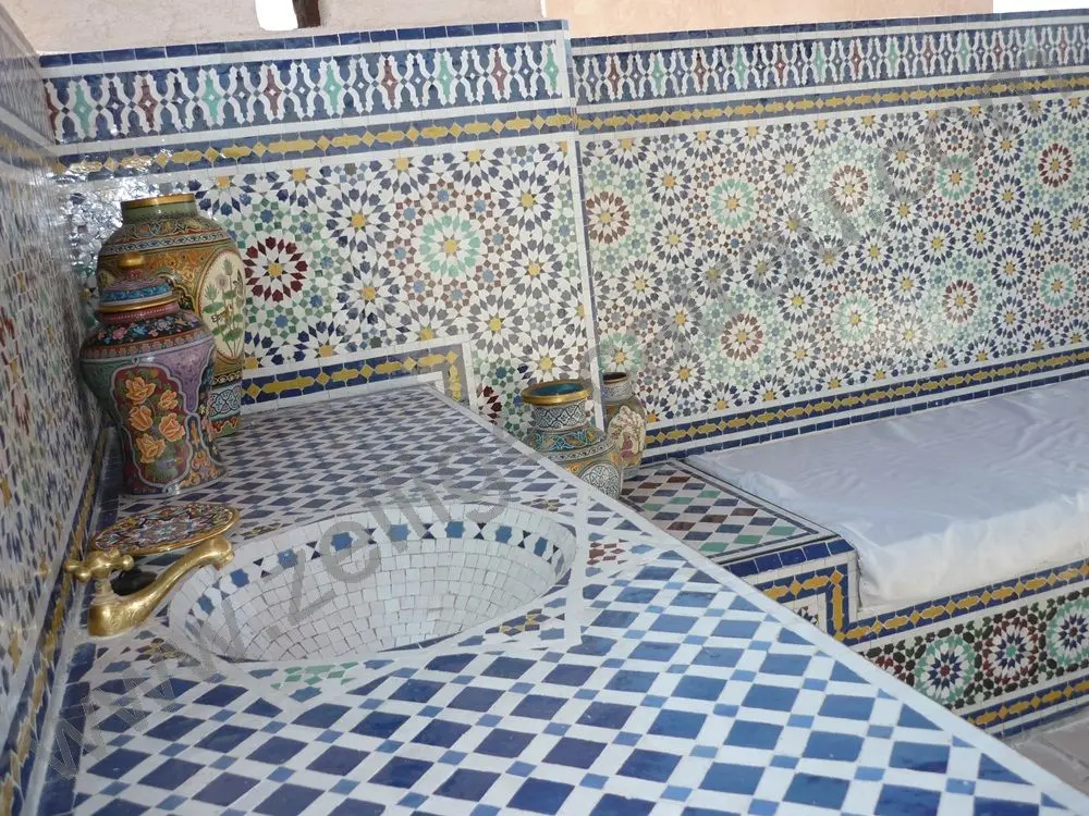 societe de nettoyage du mosaique a Casablanca Maroc ADN NETTOYAGE